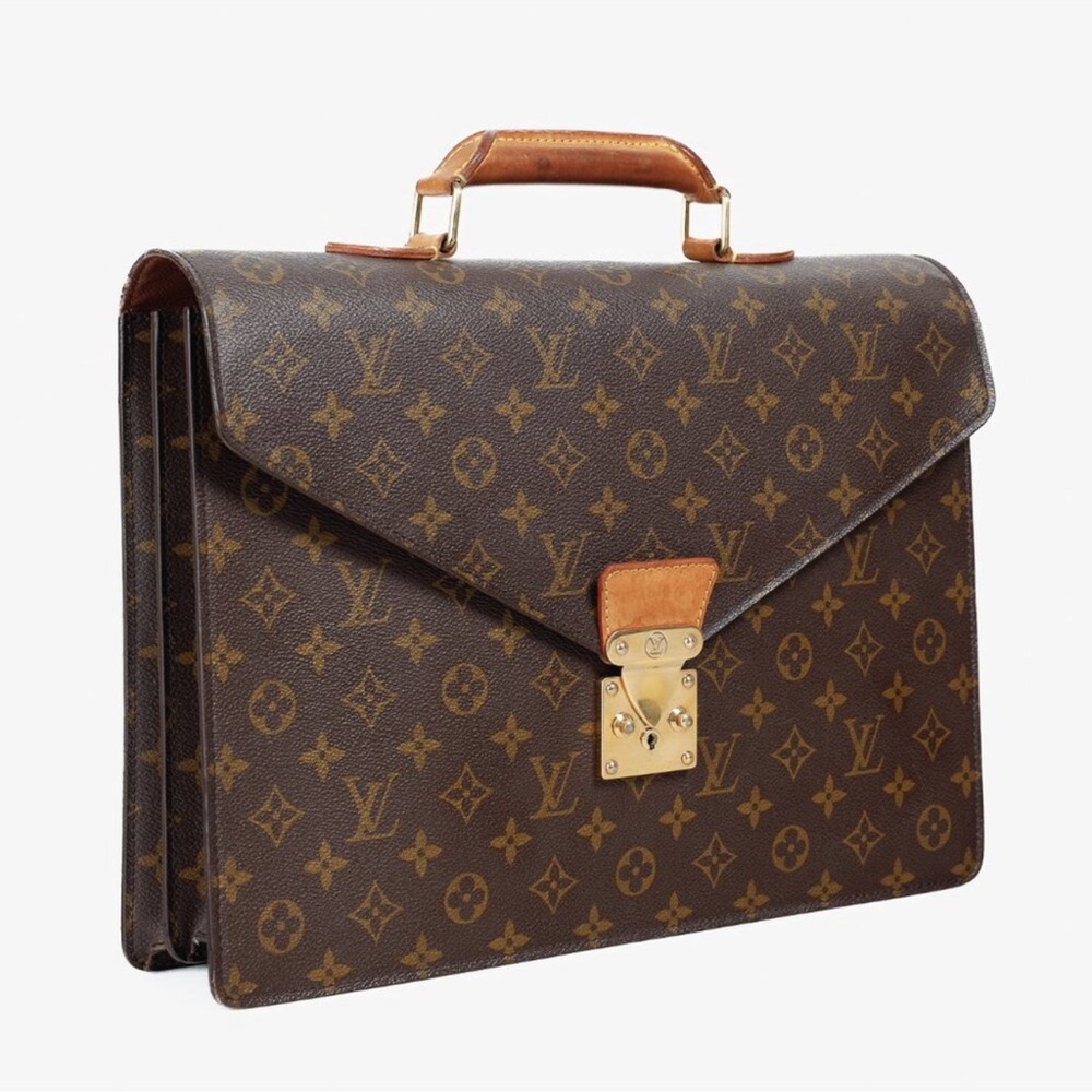 Louis Vuitton Classic Monogram Brown Briefcase